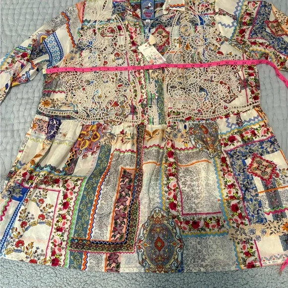 Johnny Was STANO MONROE TUNIC, 1X - Picture 8 of 10